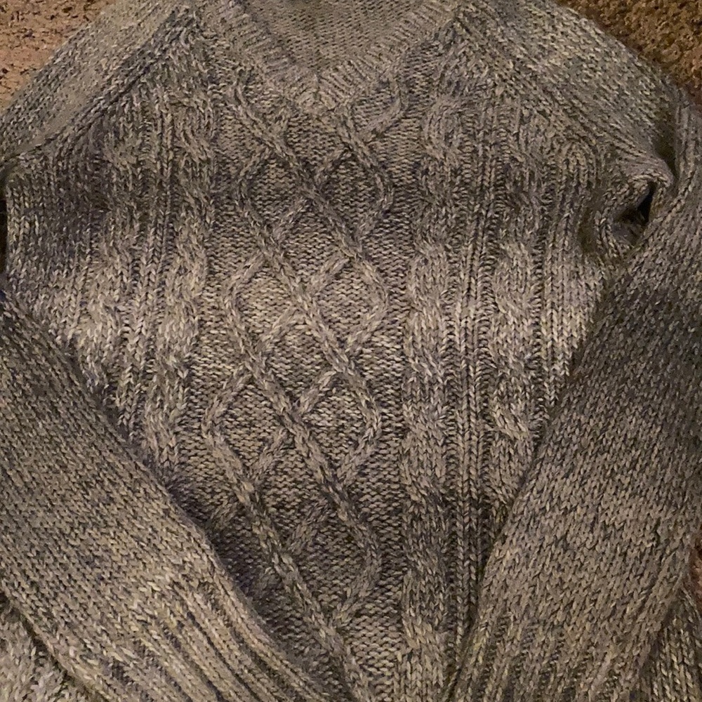 PrAna cable knit sweater XS